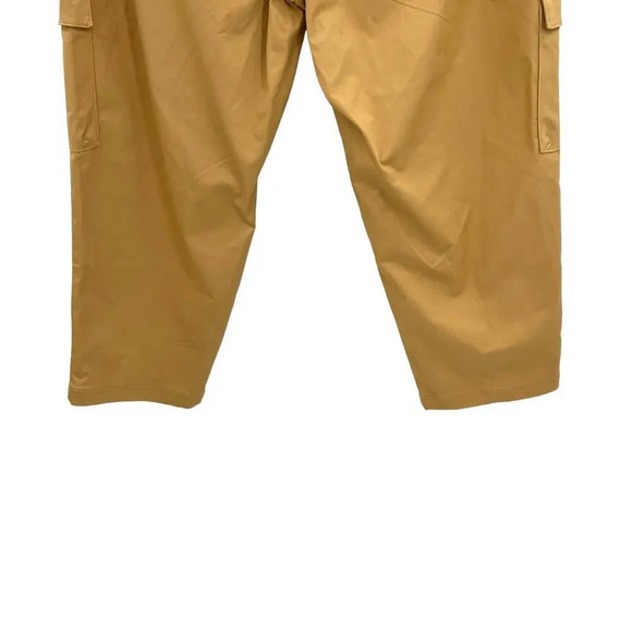 Universal Standard Khaki Tan Pull-On‎ Cargo Pants Size S / Plus Size 14-16 - Picture 8 of 13